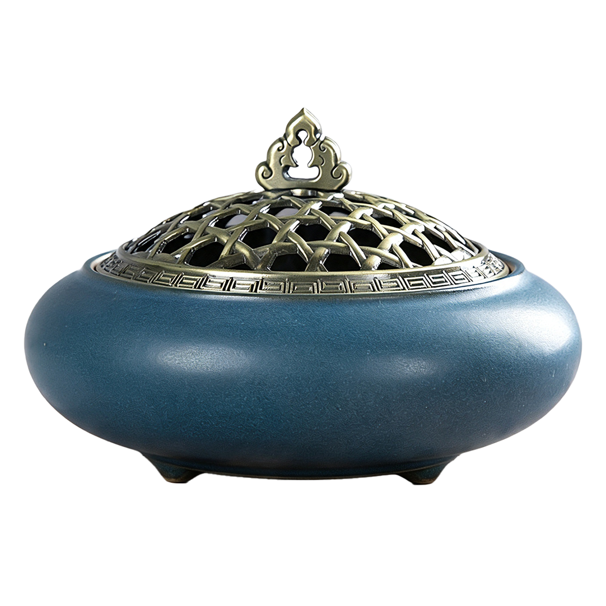 Sapphire Ruyi Incense Burner - 图片 1