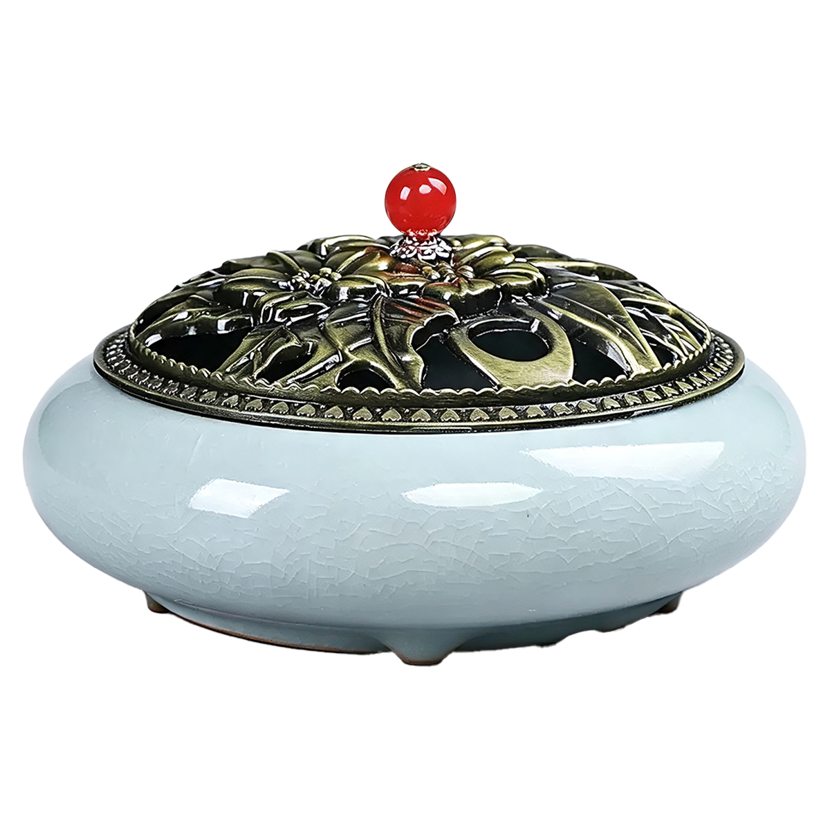 Celadon Red-Bead Burner - 图片 1